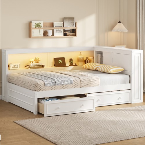Modern full size - size, wooden