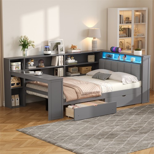 Full size daybed frame led - full,