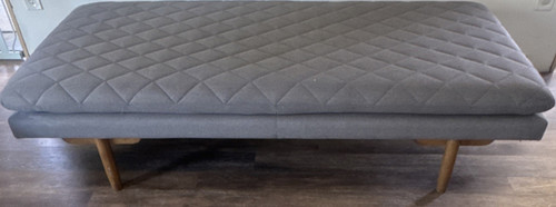 Gray upholstered daybed - gray,