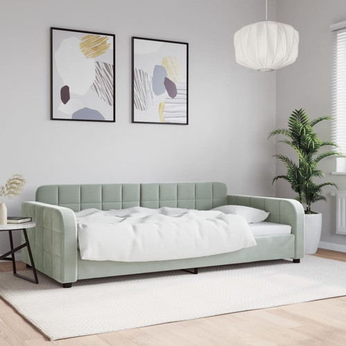 Day bed without - mattress, light
