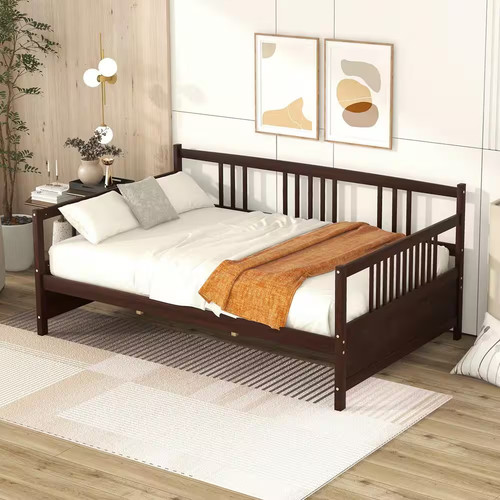 Espresso brown wood frame - espresso,