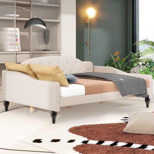 Upholstered tufted daybed - upholstered,
